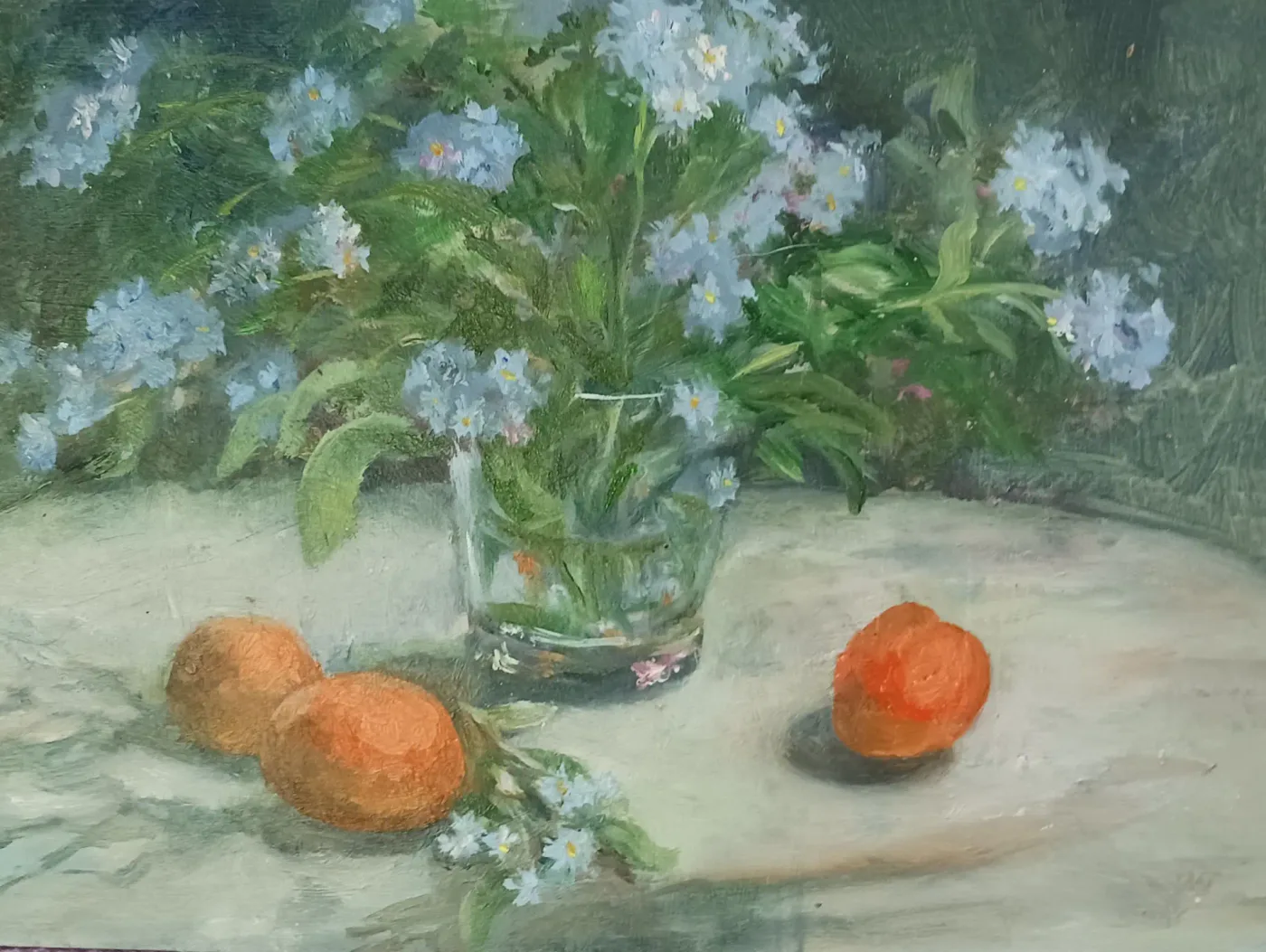 Летний флёр, акварель — Elena Chudinova